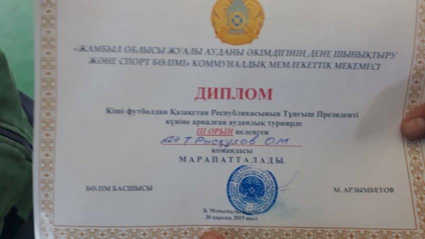 Аудандық кіші футбол жарысы