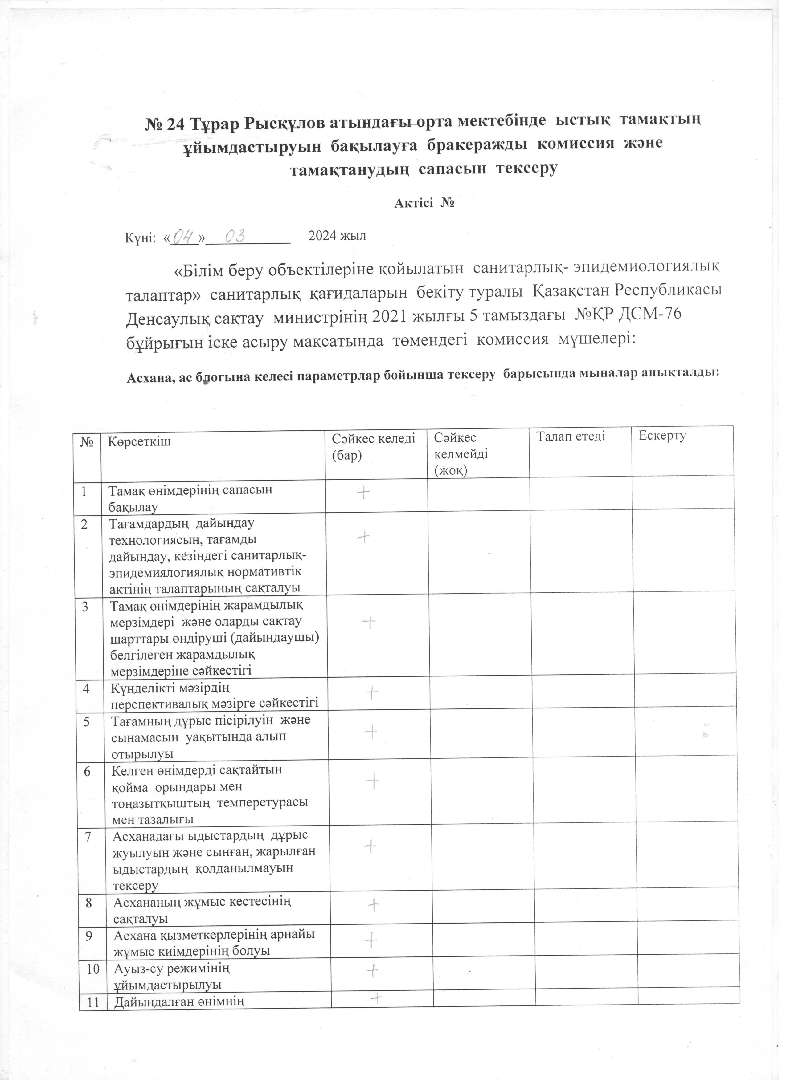 Акт, хаттама